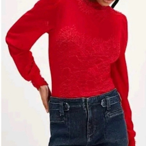 ROMANTIC 💘 Free People Intimately Sweet Nothings Bodysuit Size Large - Picture 3 of 8